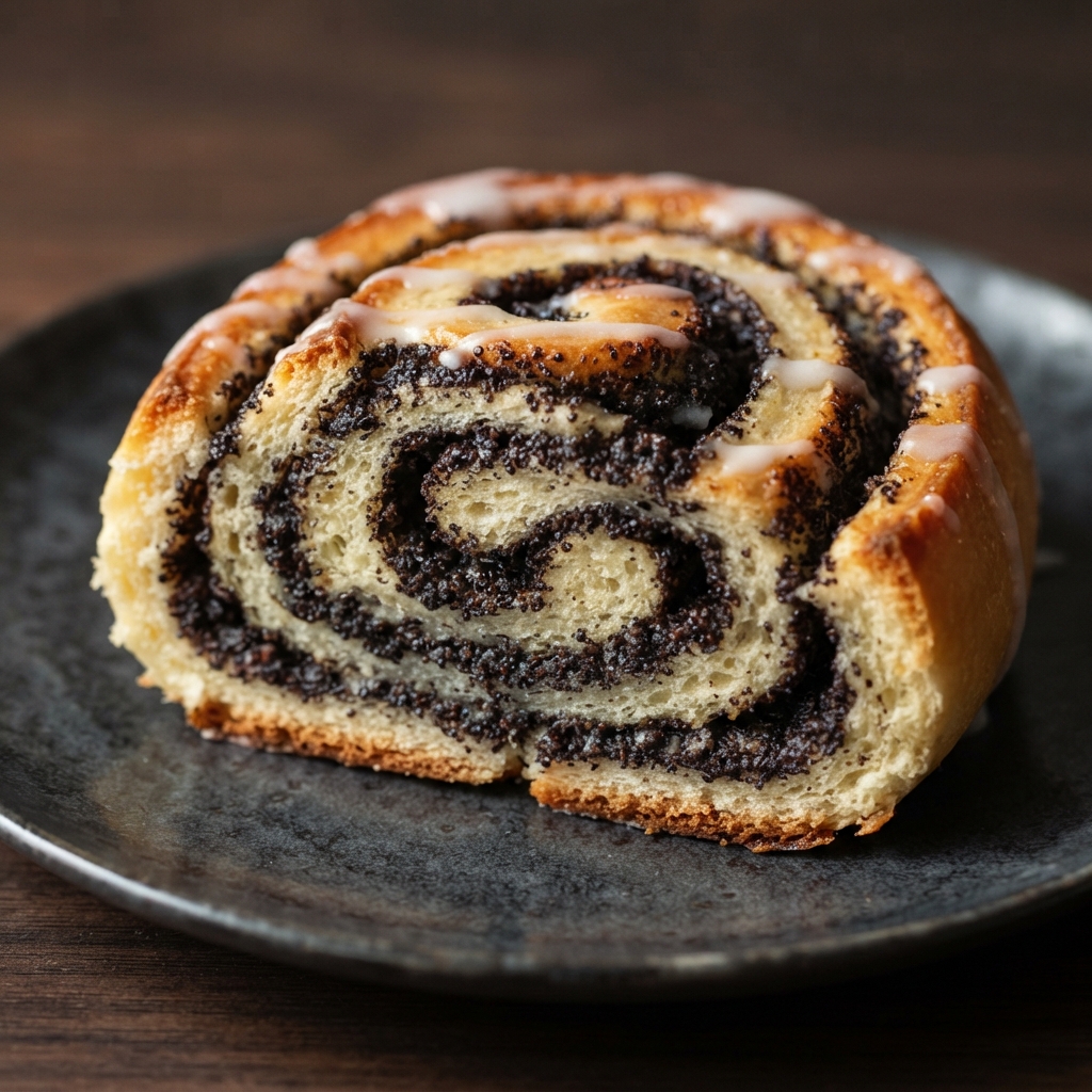 Polish Poppy Seed Swirl Rolls