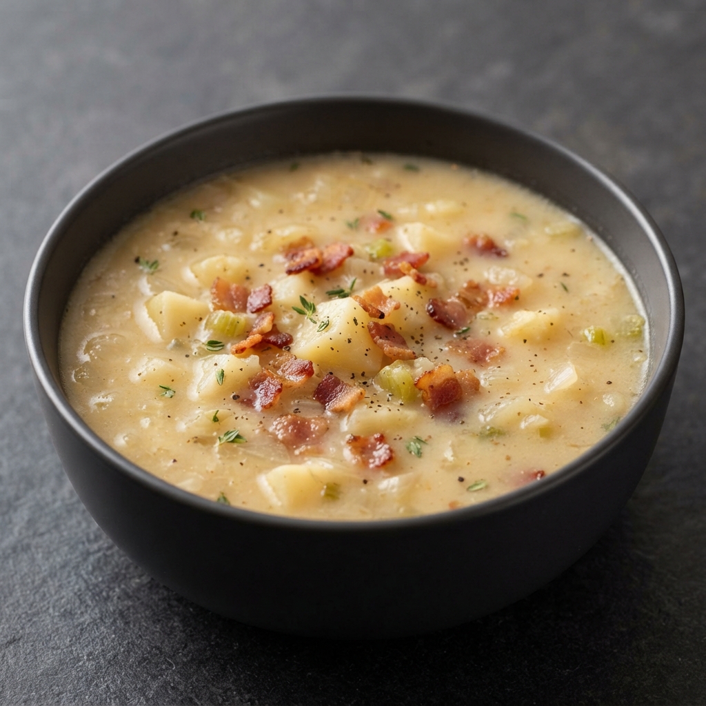 Instant Pot Potato and Bacon Soup