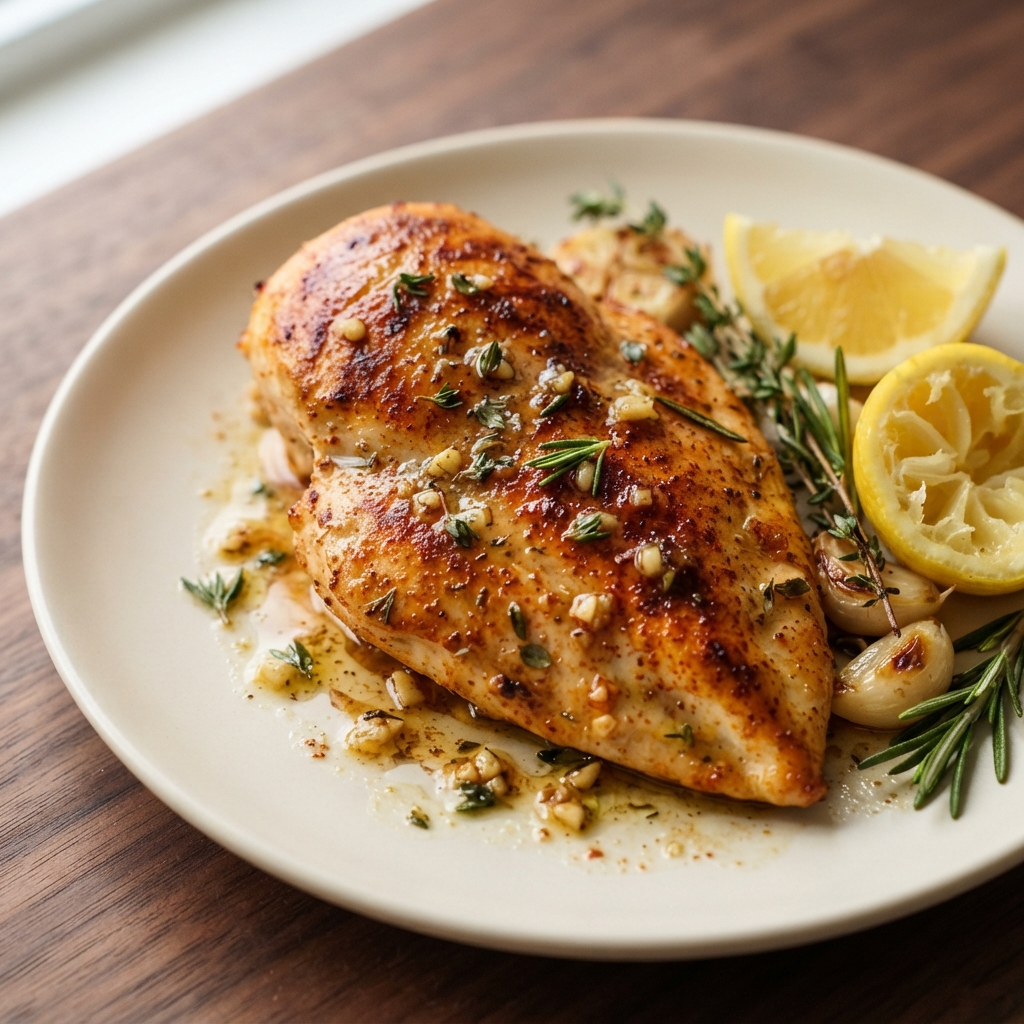 Perfect Cast Iron Skillet Chicken Breasts