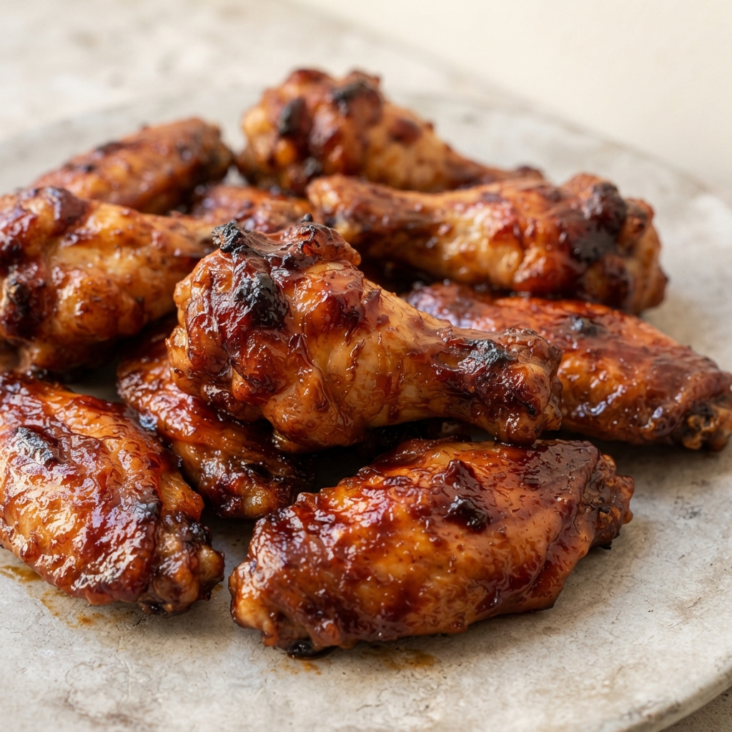 3-Ingredient Oven-Baked BBQ Chicken Wings