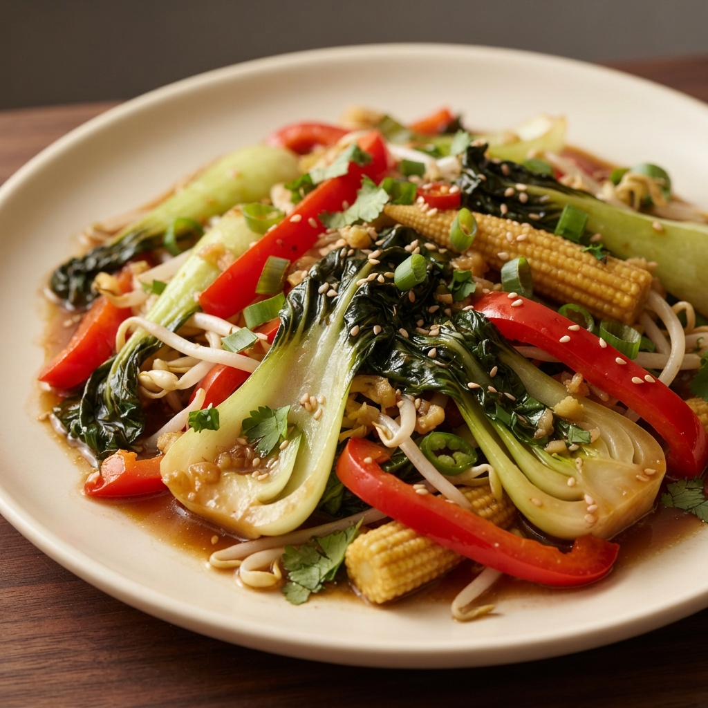 Wok-Tossed Mixed Vegetables