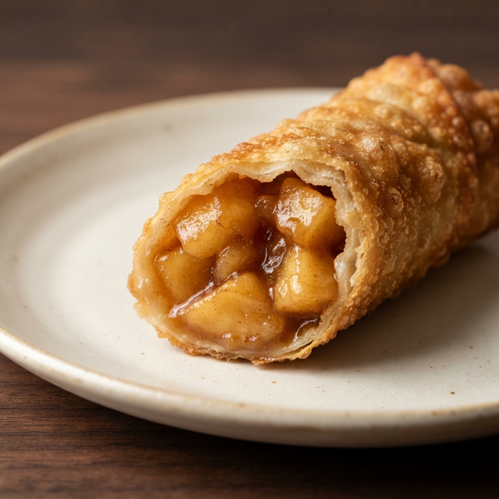 Crispy Apple Pie Egg Roll Treats