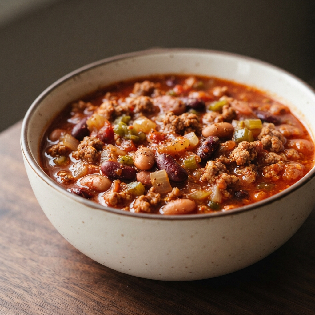 Pressure Cooker Outlaw Chili Beans (Quick & Easy)