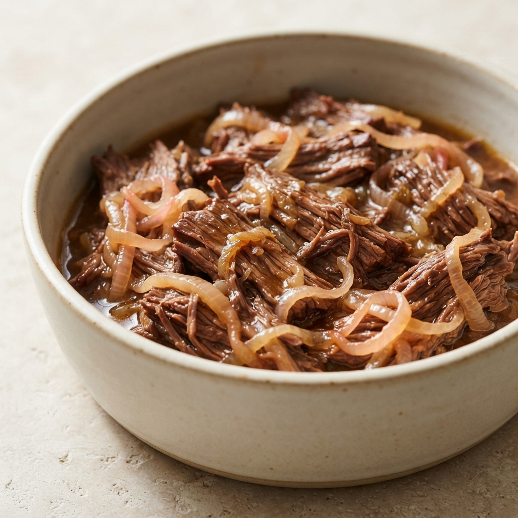 Georgia-Style Chuck Roast with Pickled Vidalia Onions