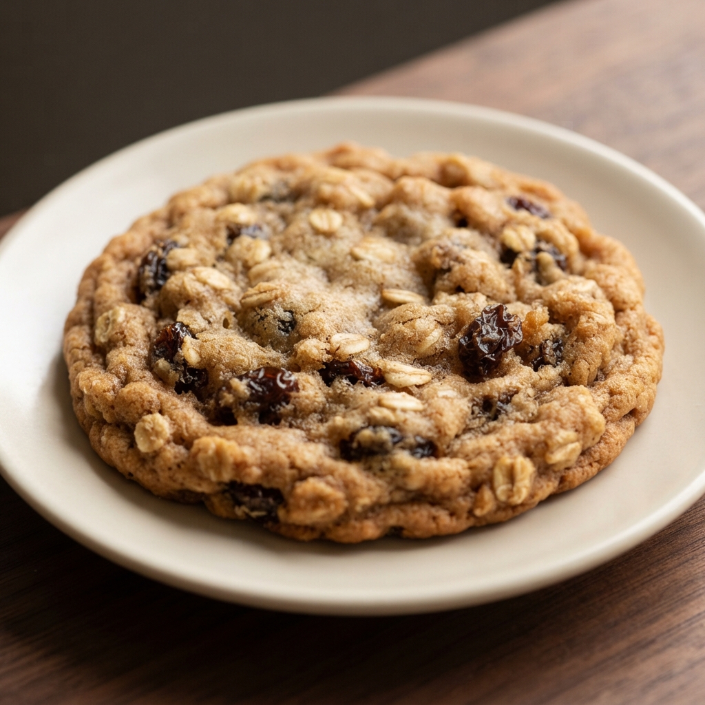 Chewy Oatmeal Raisin Cookies