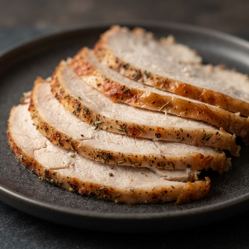 Homestyle Roasted Turkey Breast for Sandwiches