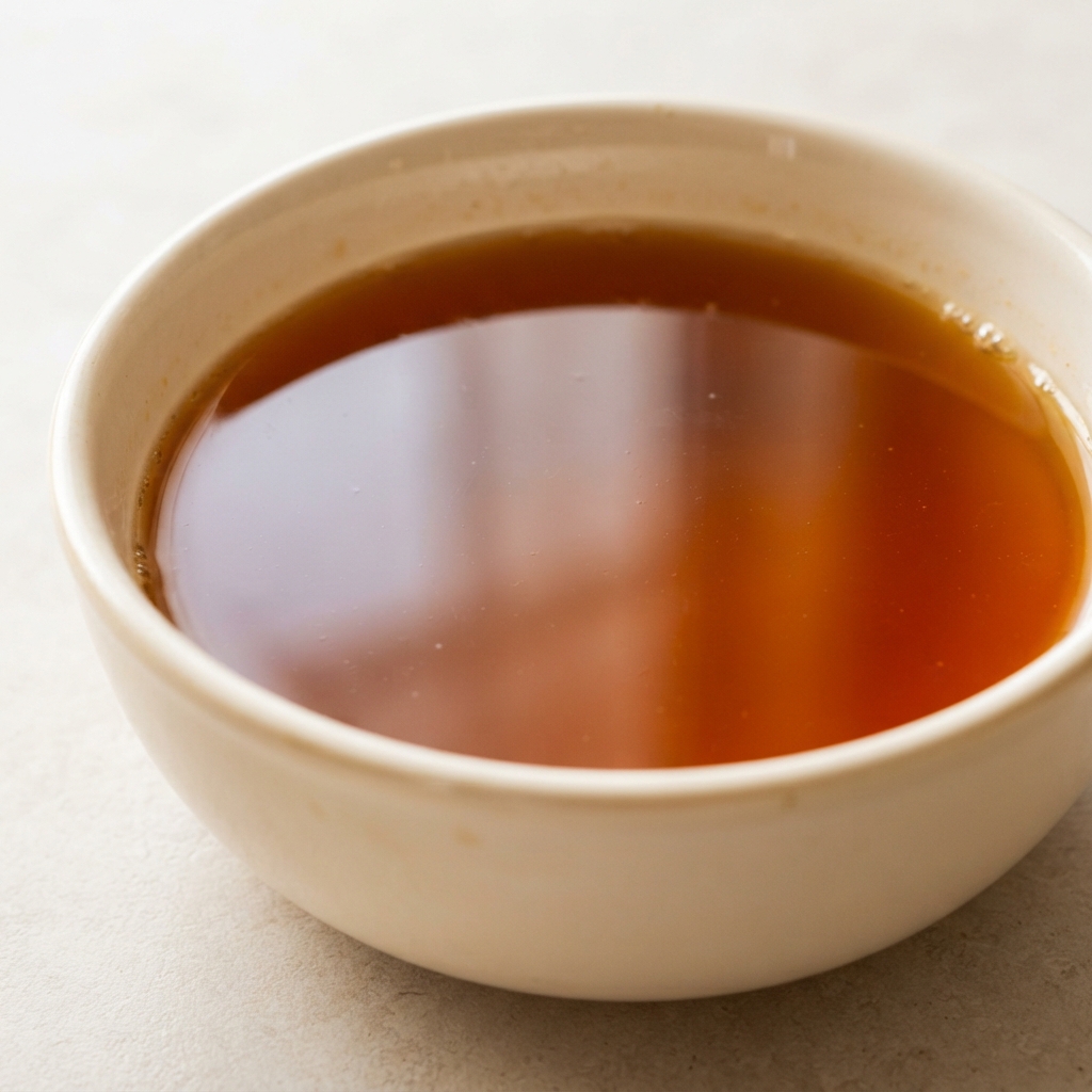 Roasted Shrimp Shell Gumbo Broth