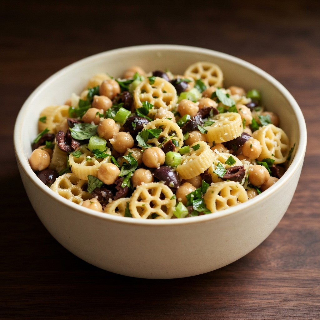 Pasta Chickpea Salad