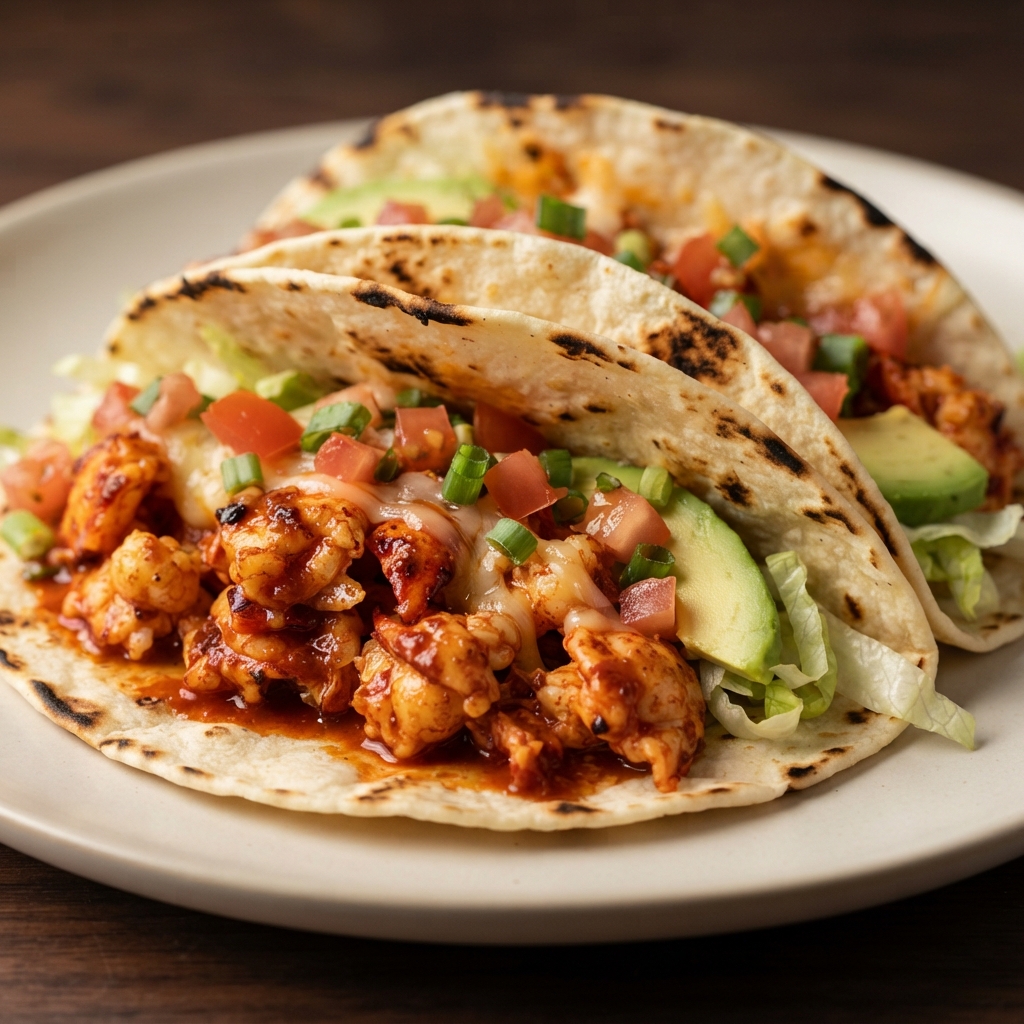 Grilled Lobster Street Tacos