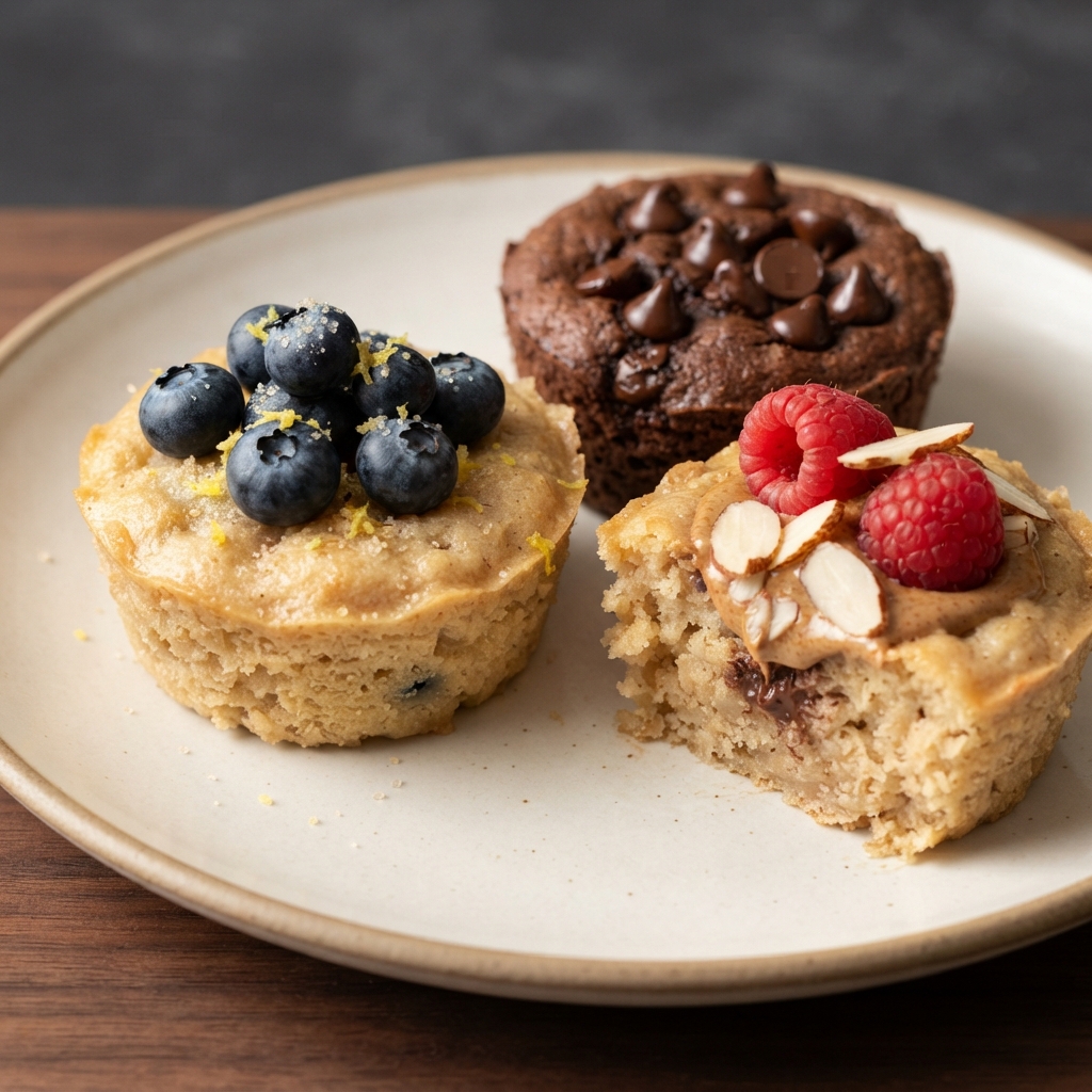 Oven-Baked Oats in Three Variations