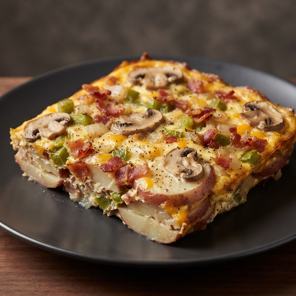 Gluten-Free Bacon Breakfast Bake