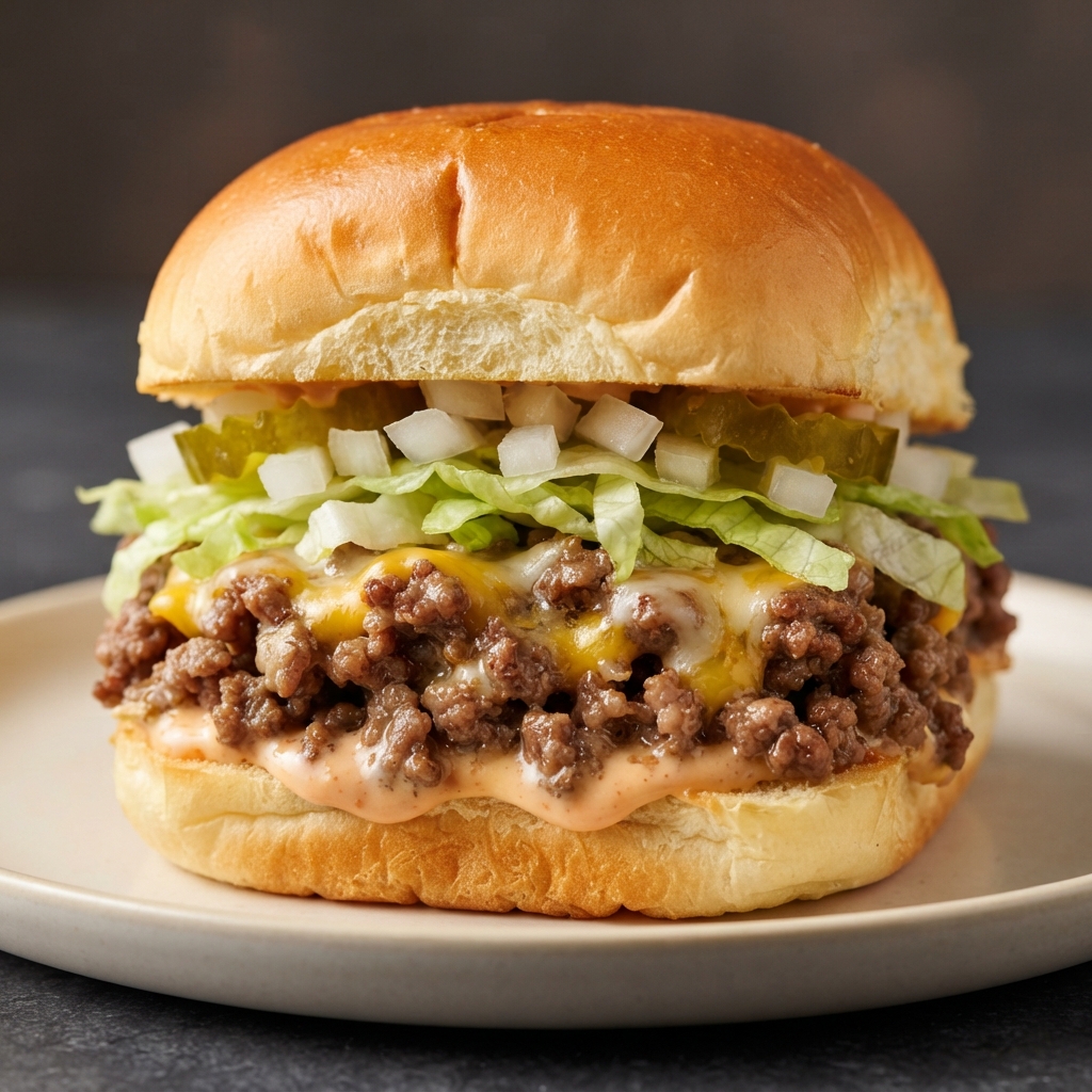 Mini Chopped Cheese Party Sliders