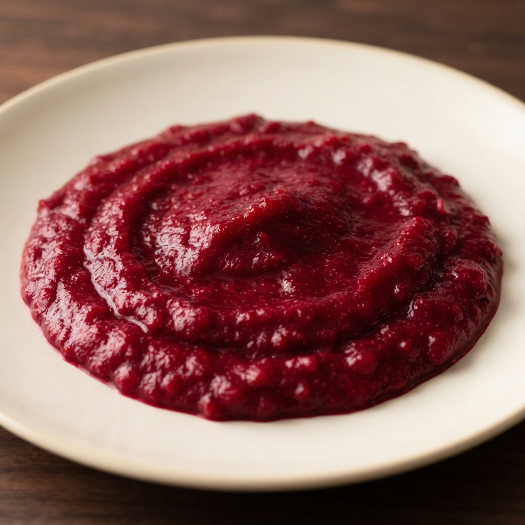 Silky Beet Purée with Orange and Ginger