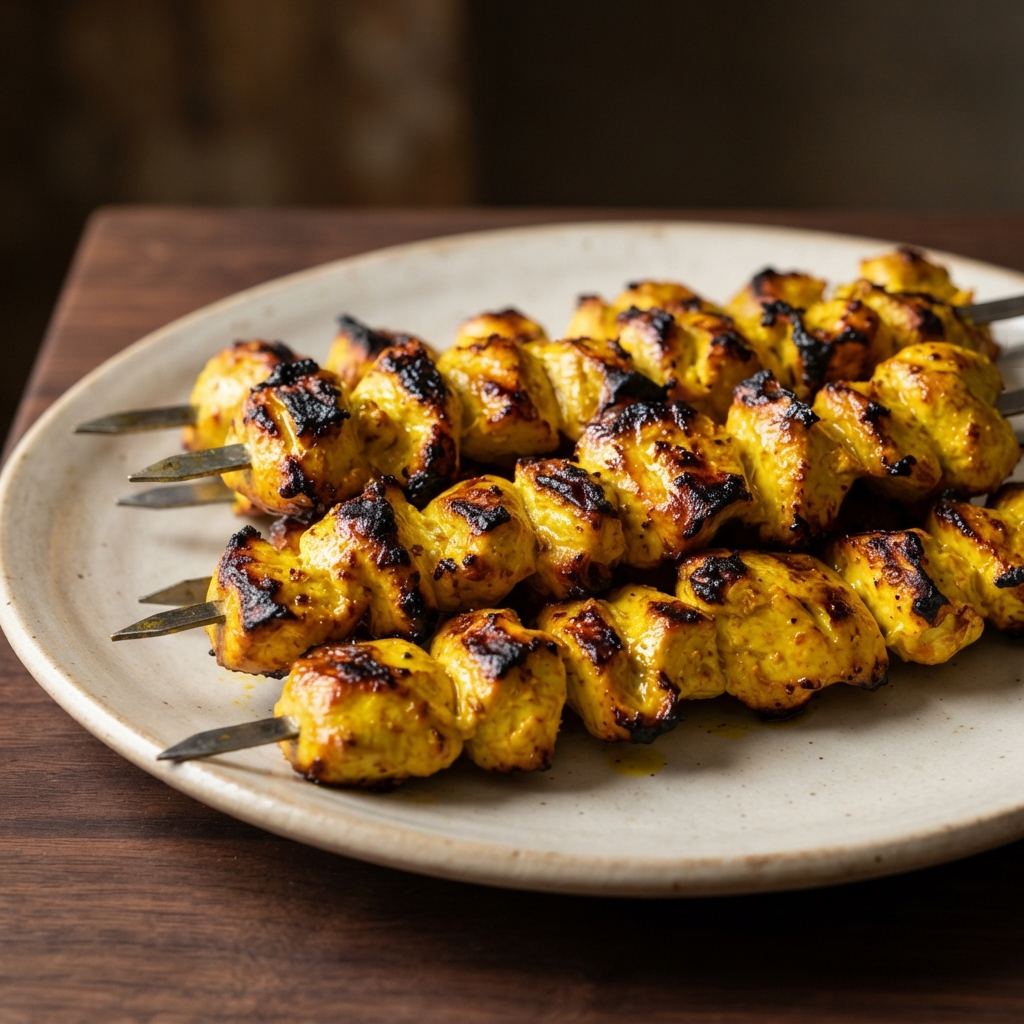 Jujeh Kabob (Persian Chicken Kabobs)