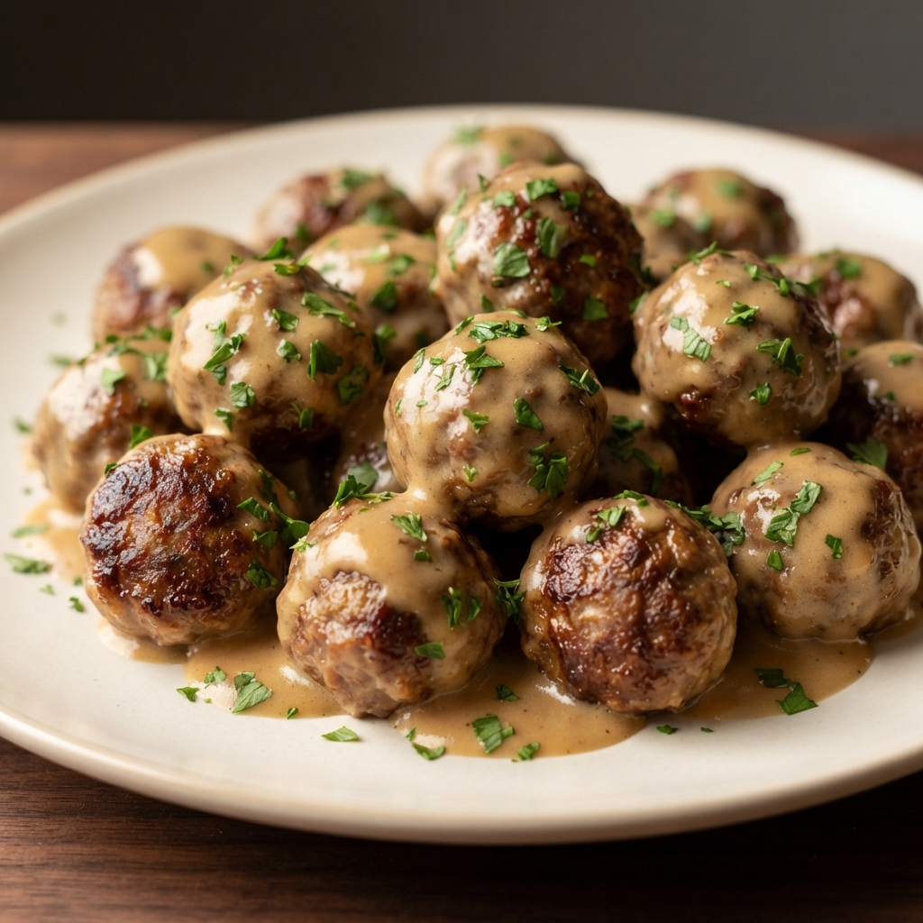 Mum’s Classic Swedish Meatballs