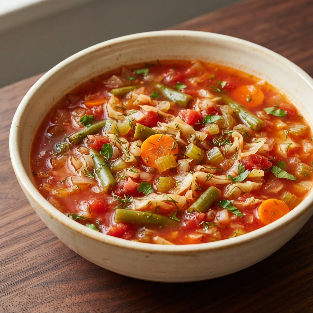 Pressure Cooker Veggie-Packed Cabbage Soup