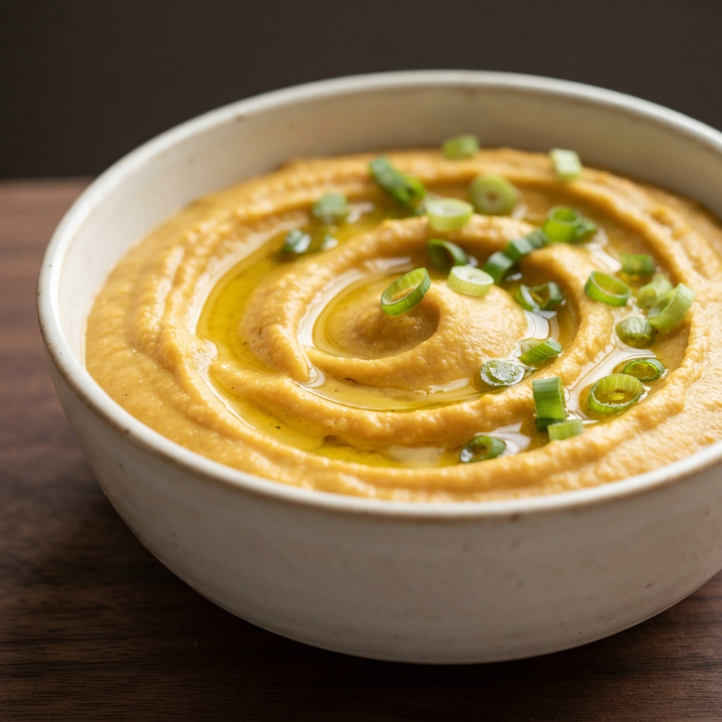 Creamy Pumpkin Chickpea Hummus