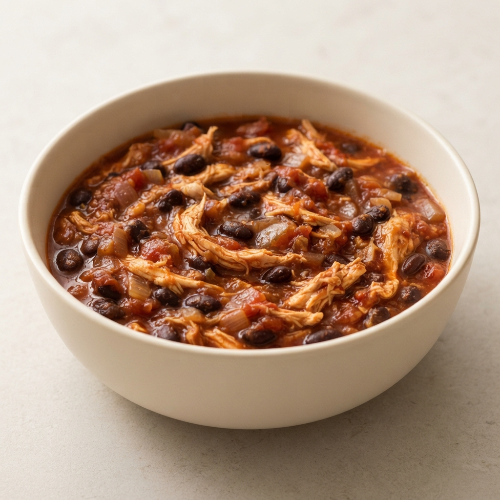 Grandma’s Hearty Chicken & Black Bean Chili