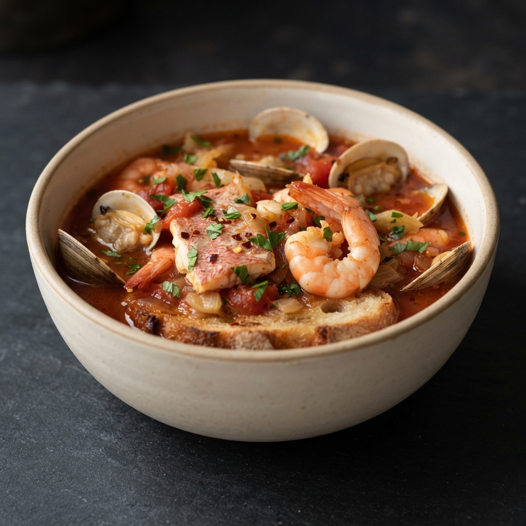 Ancona-Style Brodetto (Adriatic Fish Stew)