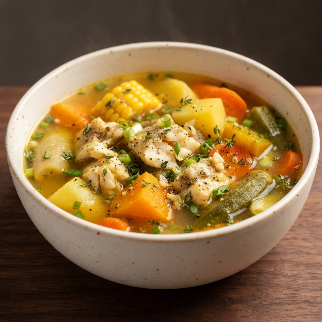 Island-Style Fish and Vegetable Soup