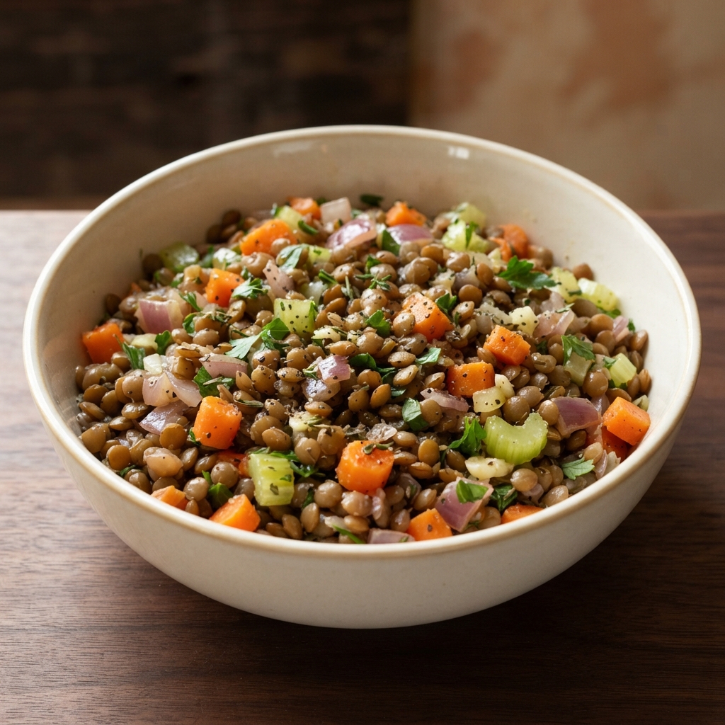 Mediterranean Lentil Salad