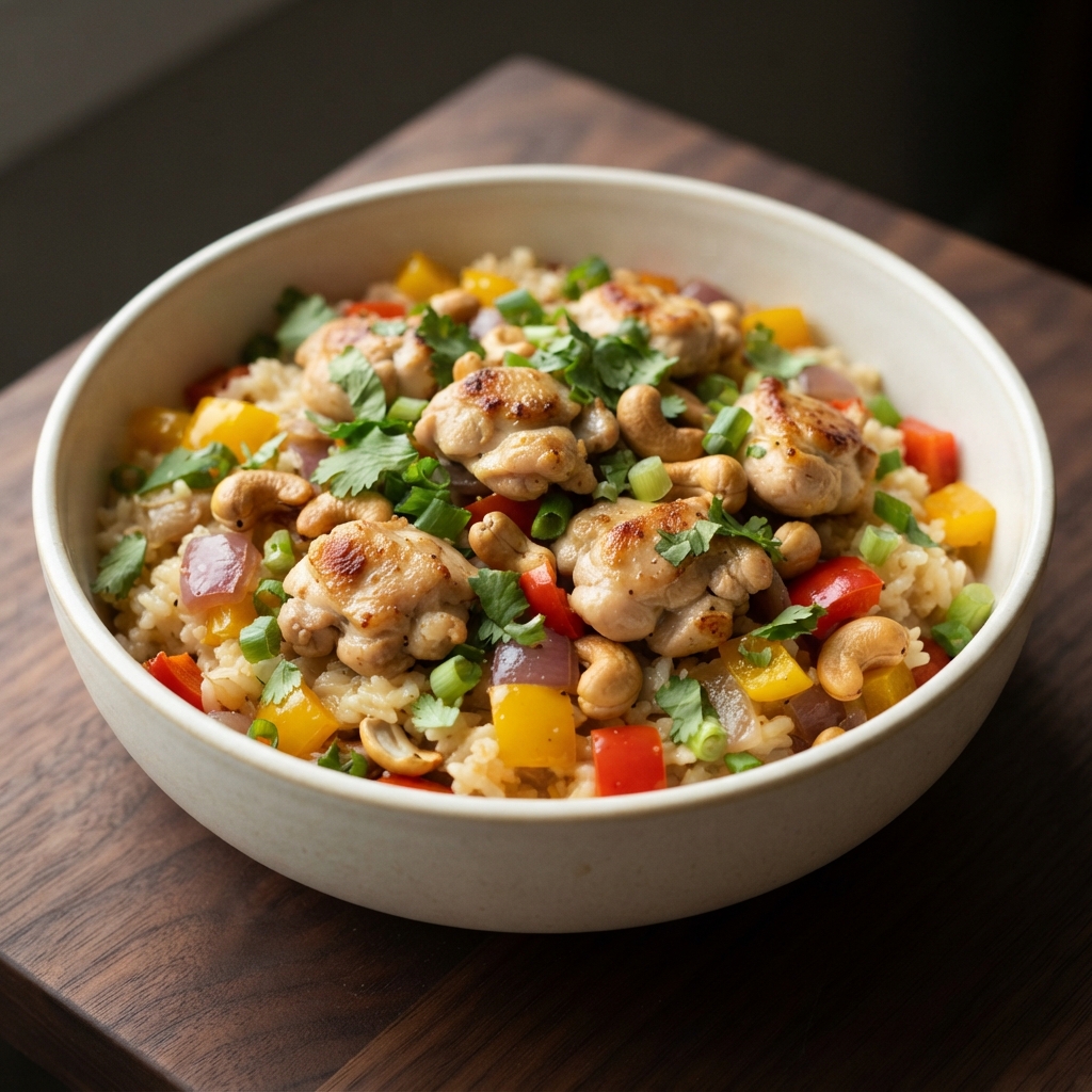 One-Pot Coconut Chicken and Rice