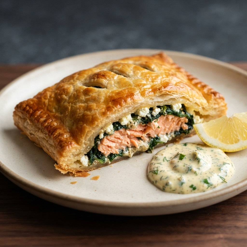 Individual Salmon Wellingtons