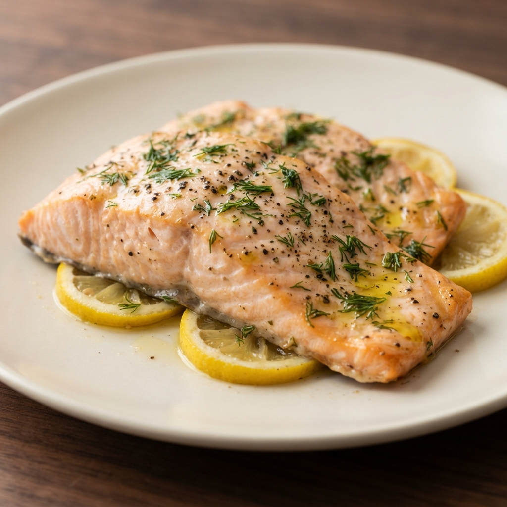 Lemon-Dill Broiled Salmon
