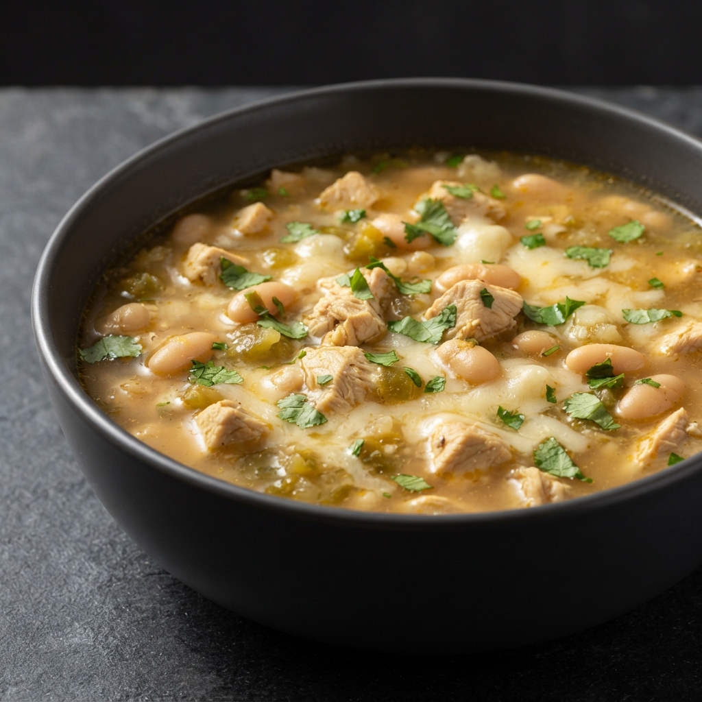 Weeknight White Chicken Chili
