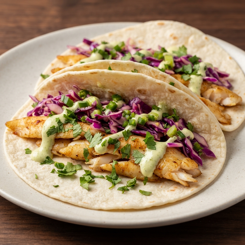 Speedy Tilapia Tacos