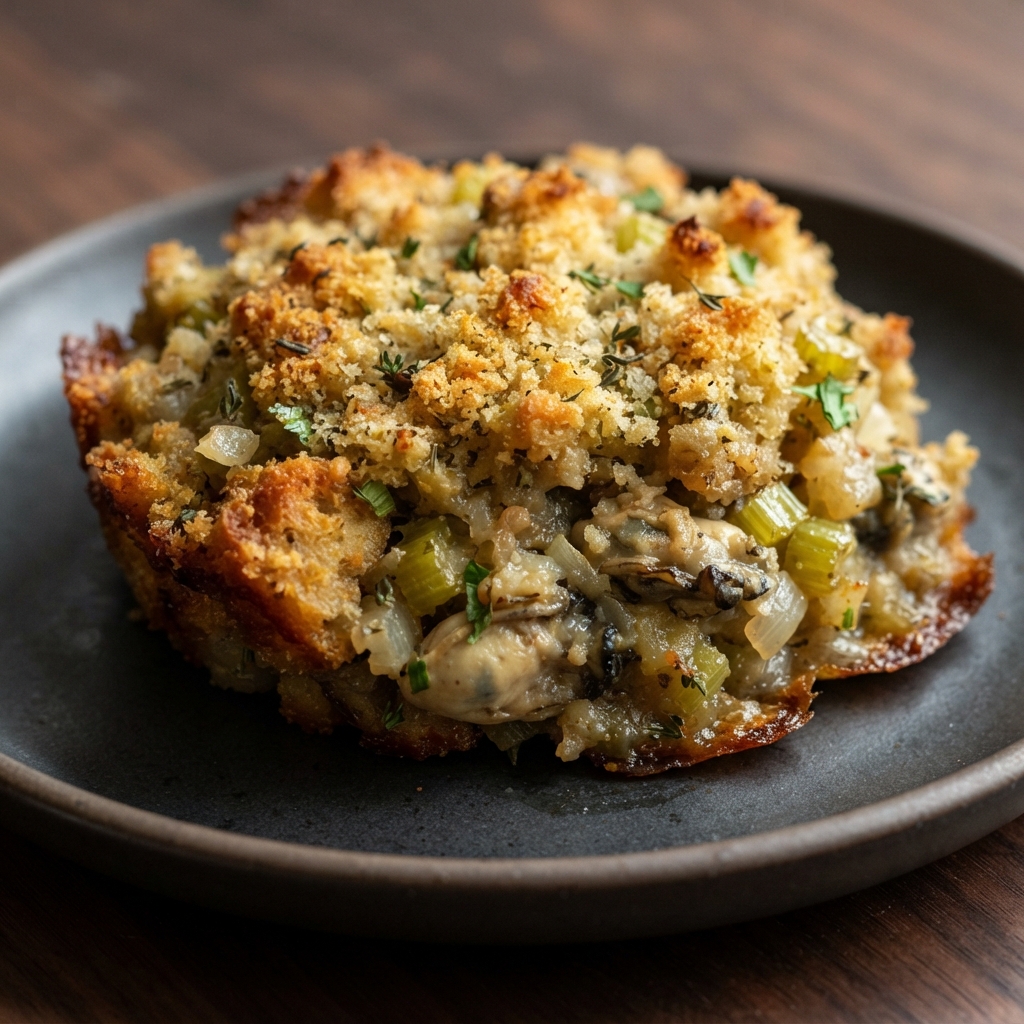 Oyster Bread Stuffing (Dressing)