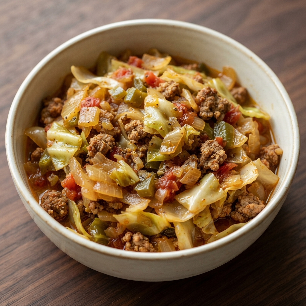 Ms. Angela's Creole Smothered Cabbage