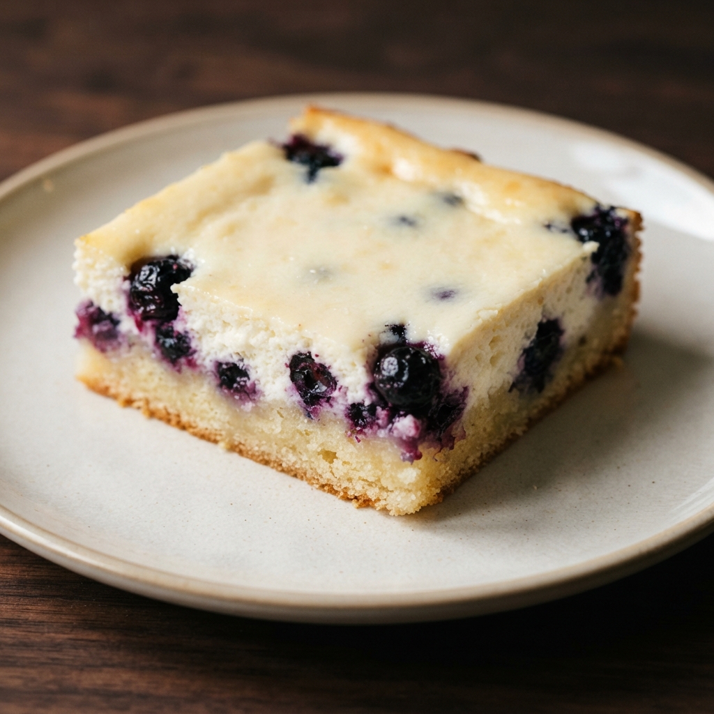 Blueberry Ricotta Dessert Bars