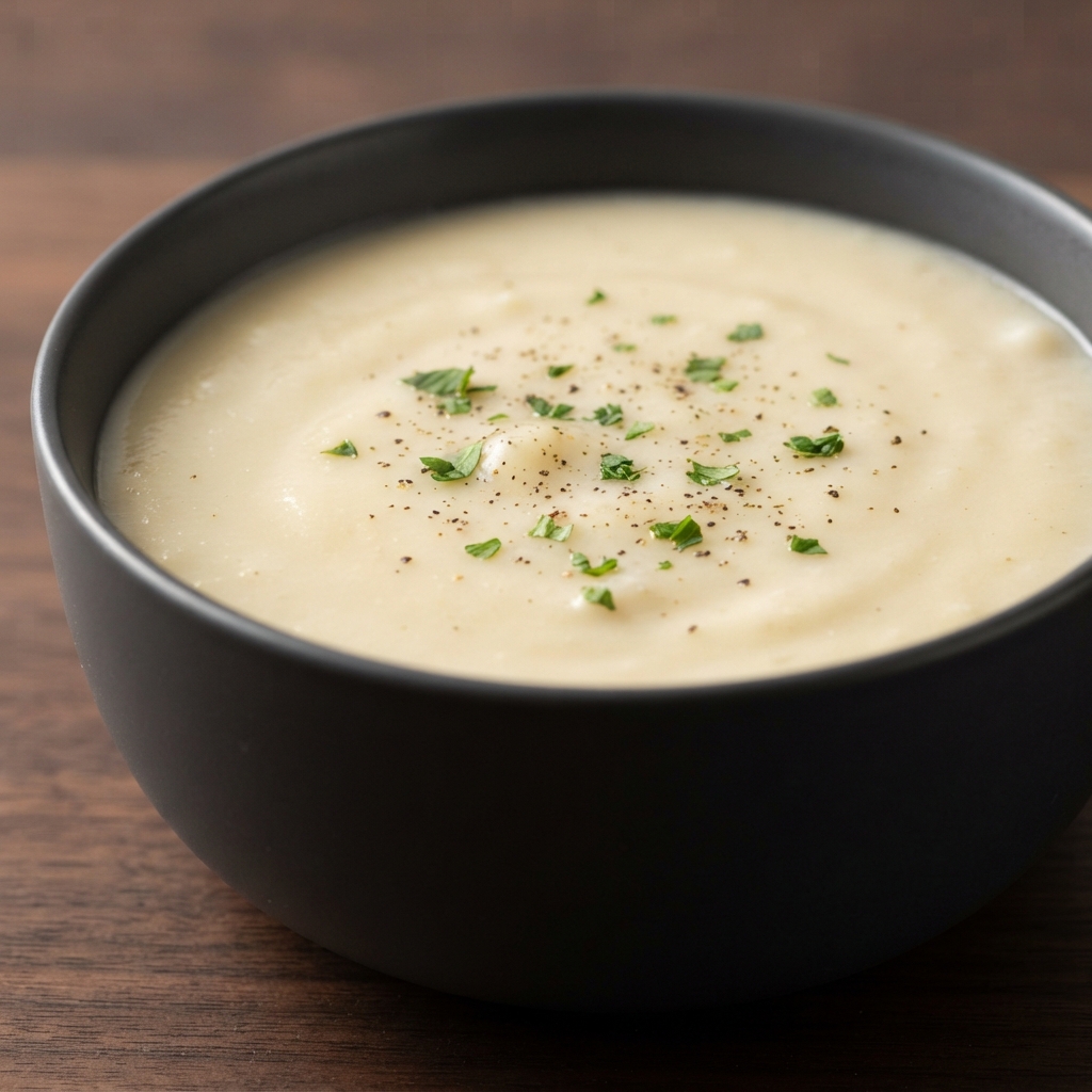 Cream of Onion and Potato Soup