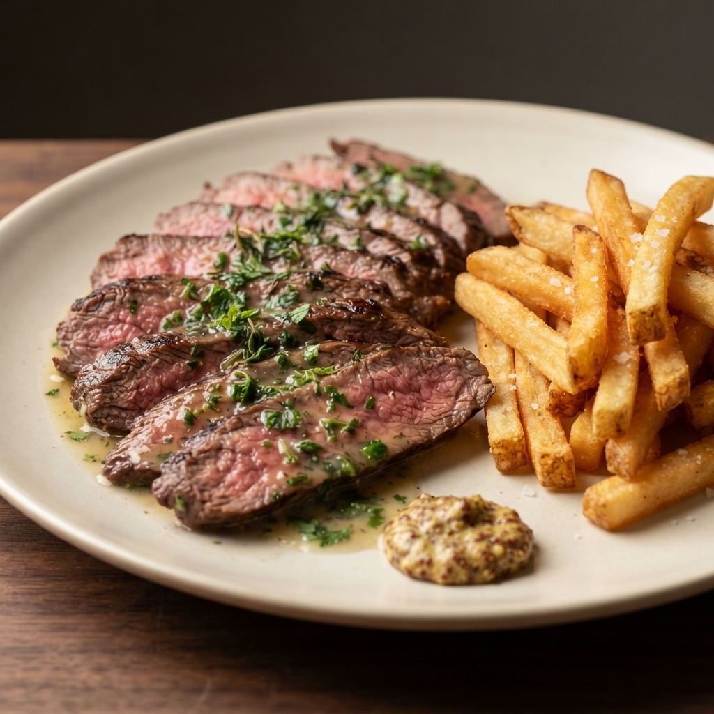 Bistro Hanger Steak with Frites