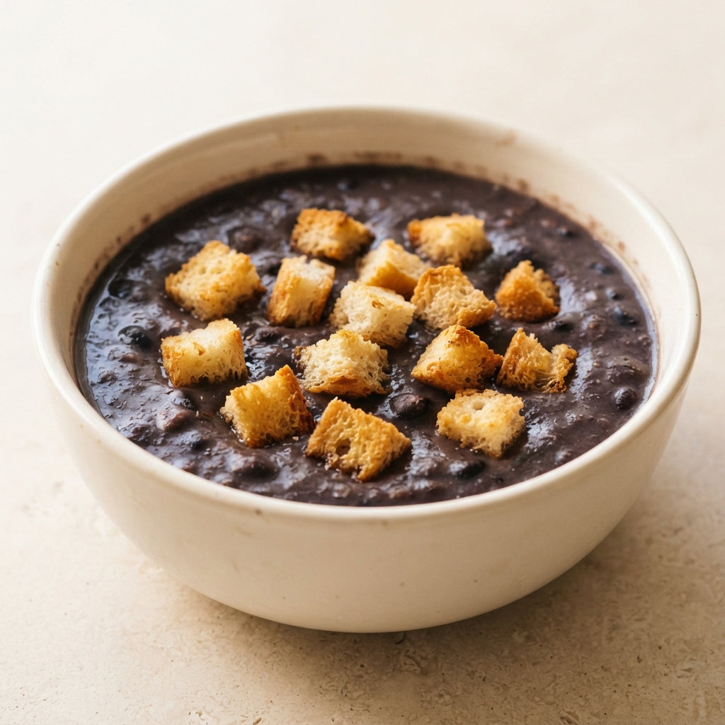 Venezuelan-Style Black Bean Soup