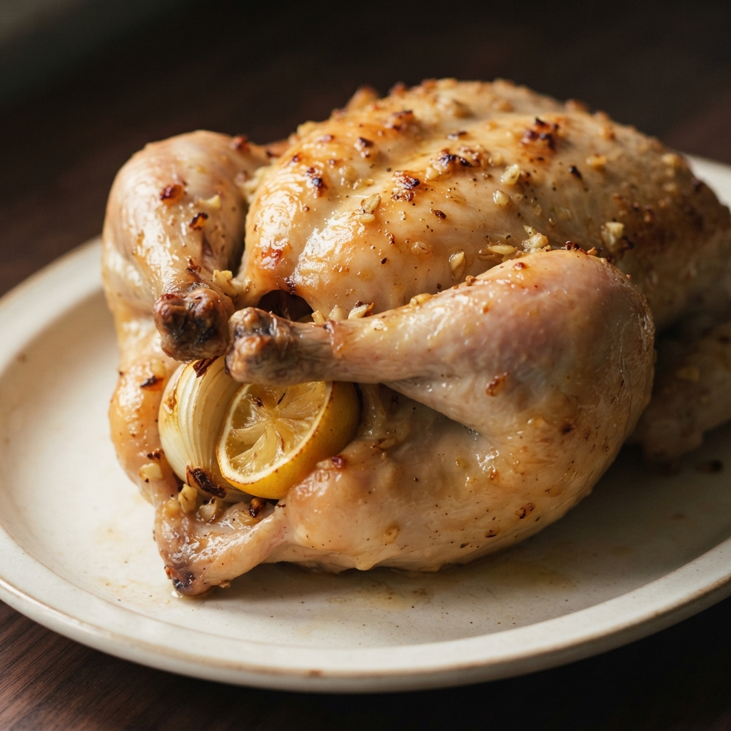 Lemon-Lime Can Roasted Chicken