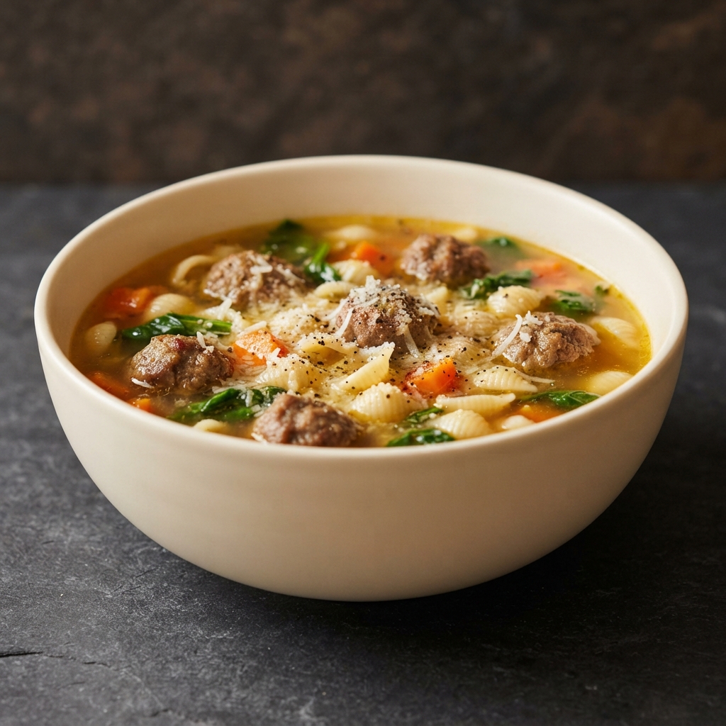 Mama’s Classic Italian Wedding Soup