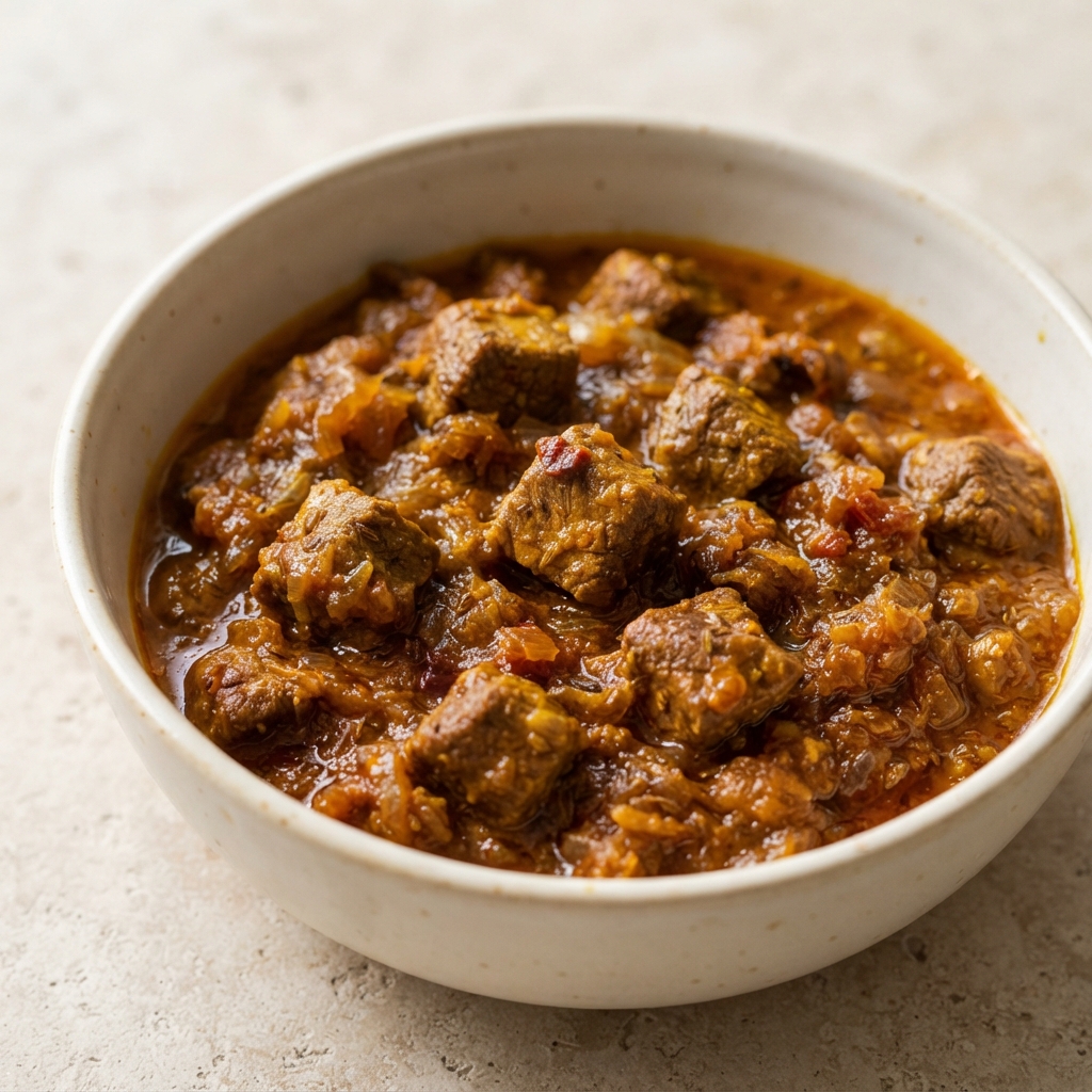 Quick Indian-Style Lamb Curry