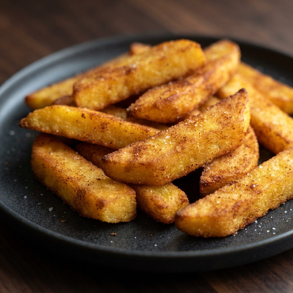Air-Fried Cajun Polenta Fries