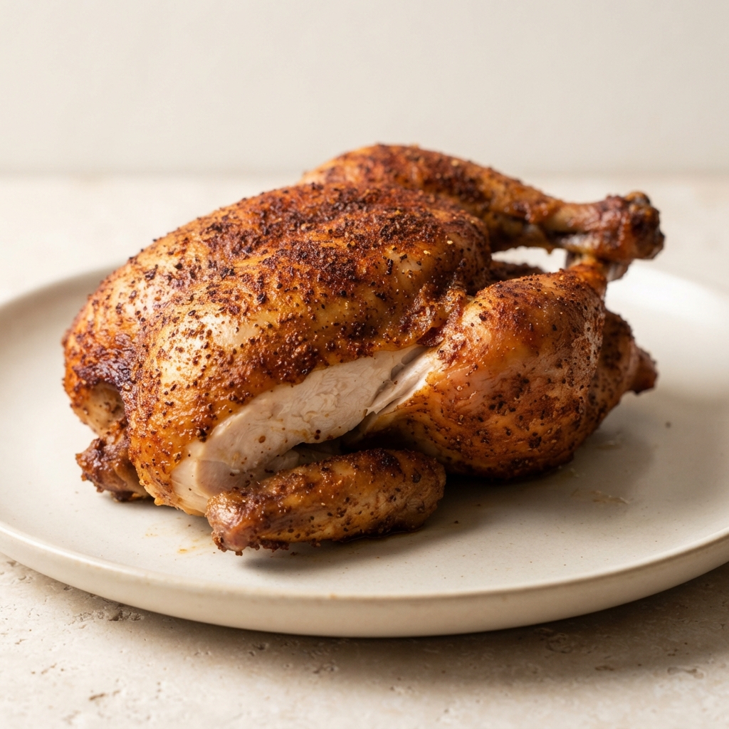 Maple-Smoked Bone-In Chicken Breasts