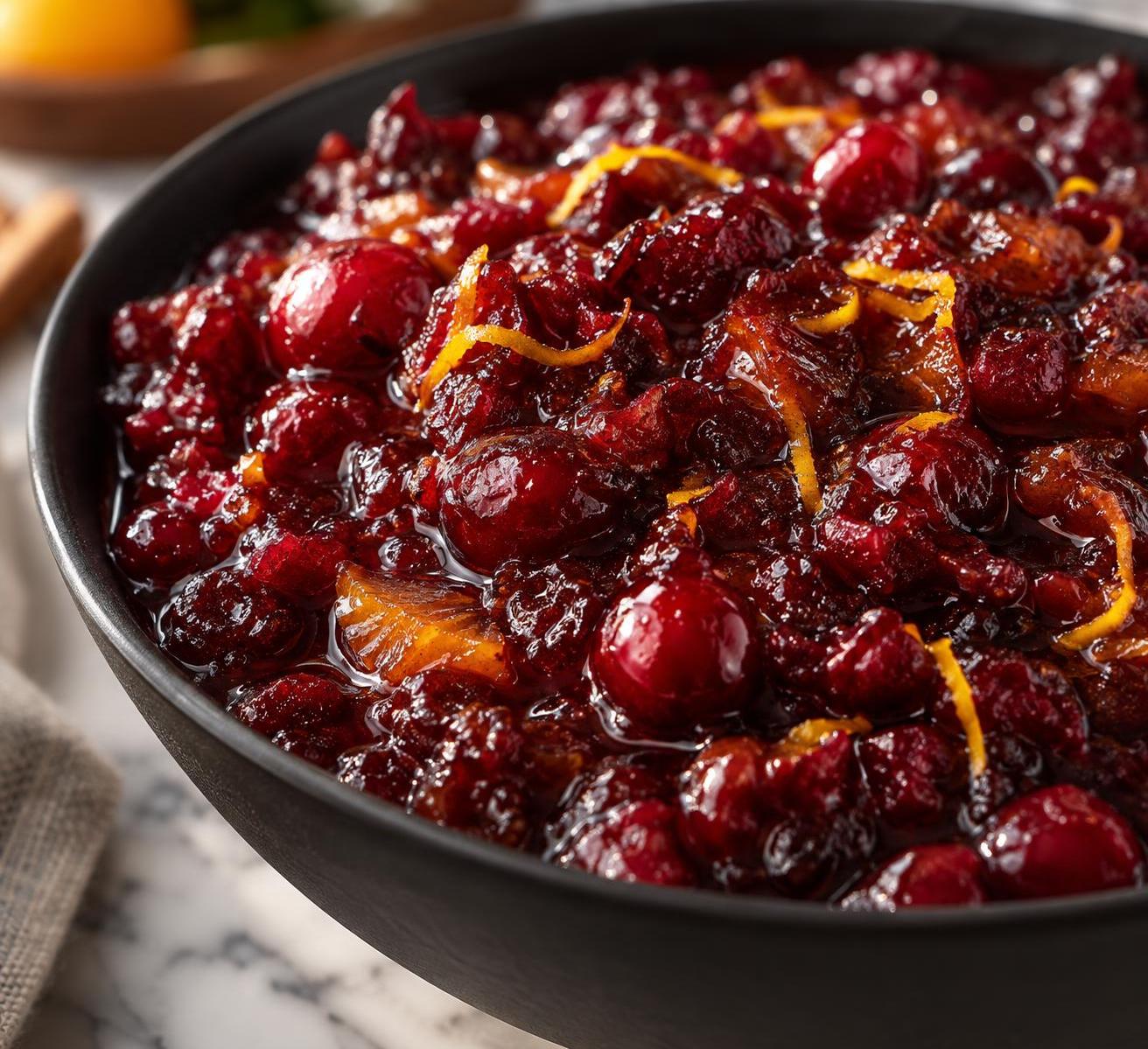 Citrus-Spiced Cranberry Orange Sauce