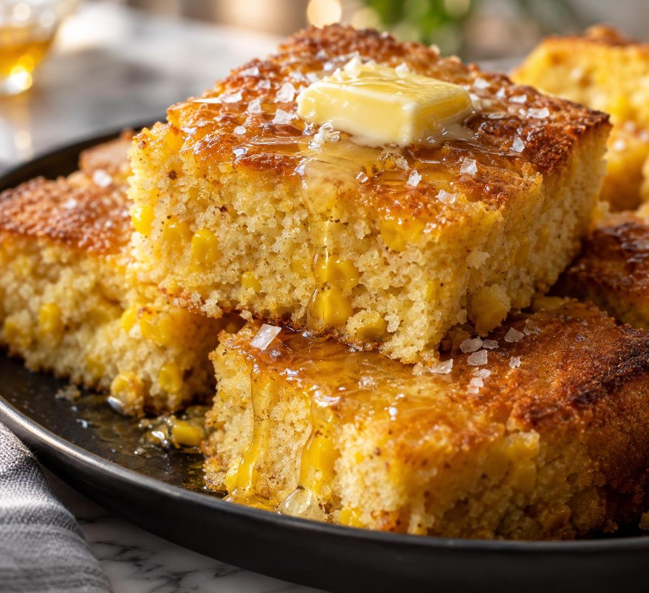 Lightened-Up Grandma’s Buttermilk Cornbread