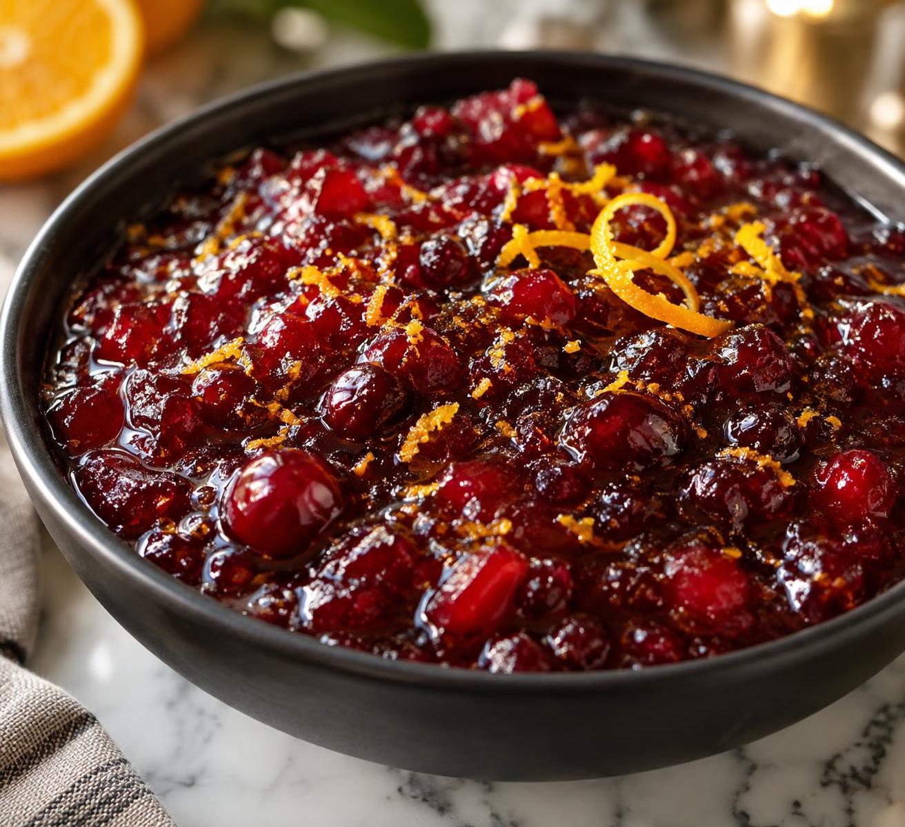 Cranberry-Orange Holiday Sauce