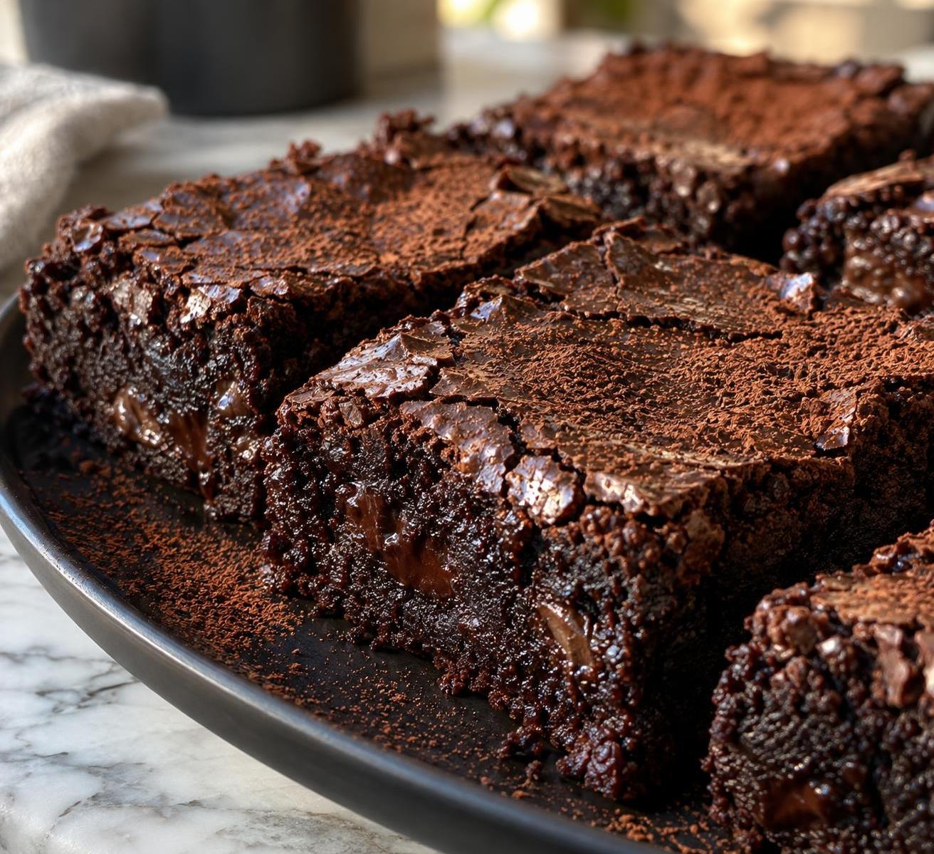 Coffee-Kissed Gluten- and Dairy-Free Brownies