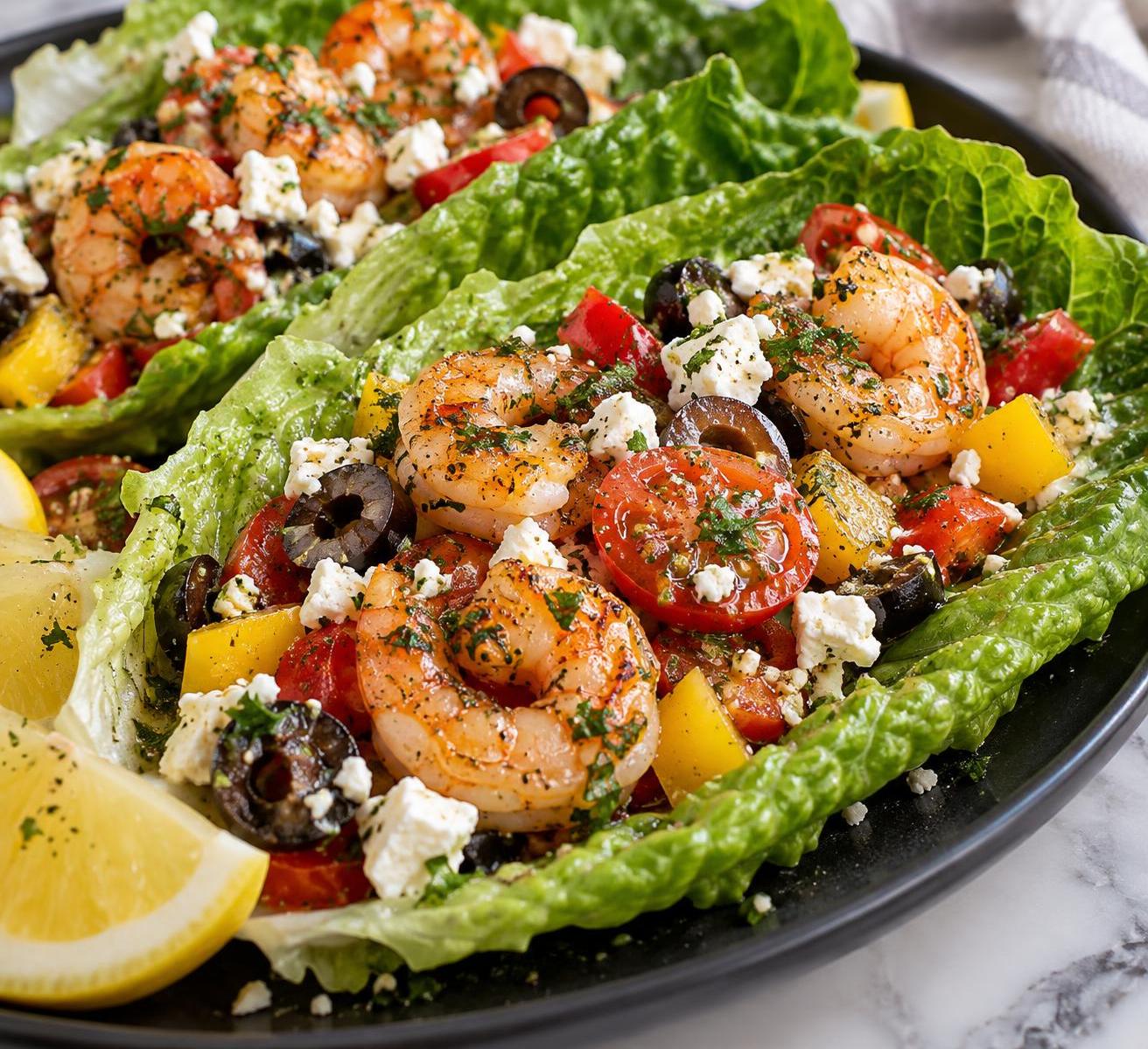 Shrimp Lettuce Wraps