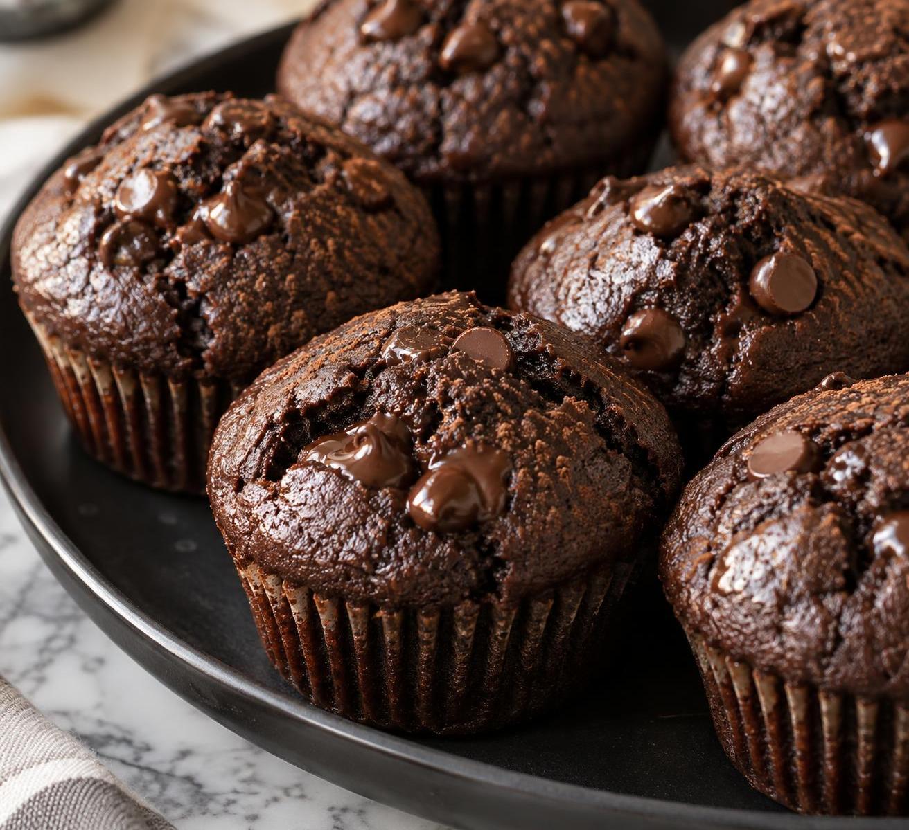 Bite-Size Chocolate Cupcakes