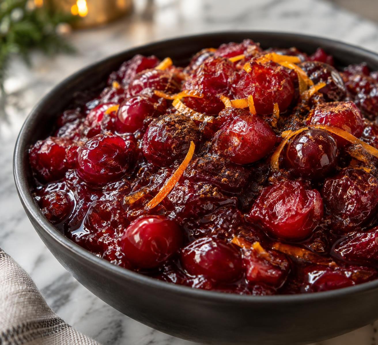 Pressure Cooker Cranberry Sauce