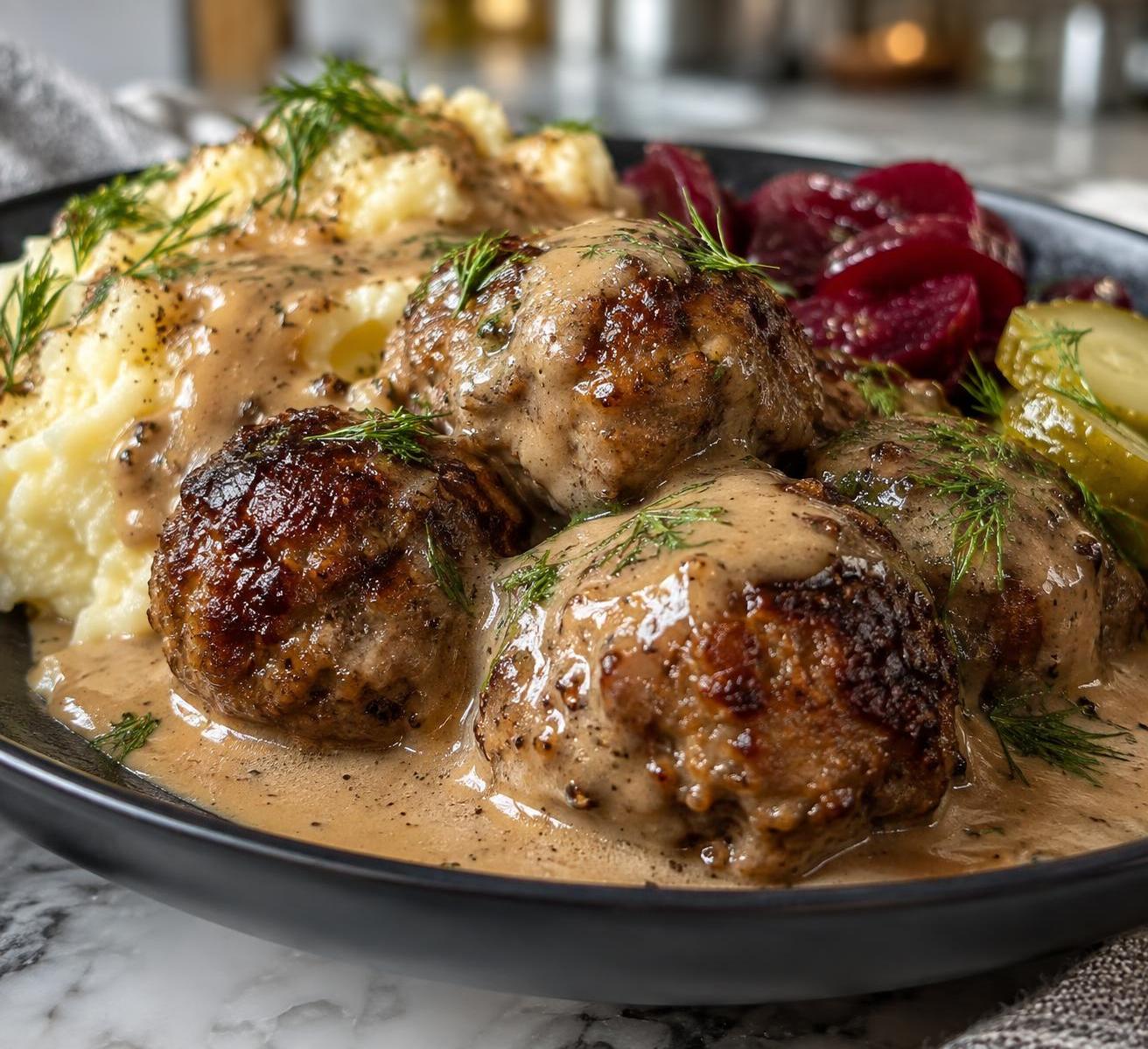 Finnish Meatballs (Lihapyorykoita)