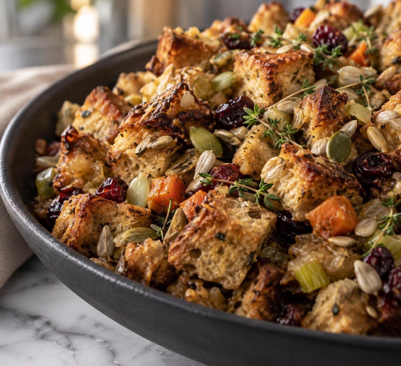 Hippie Harvest Bread Stuffing